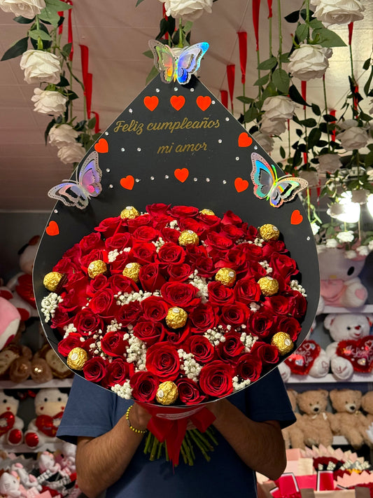 Ramo 50 rosas