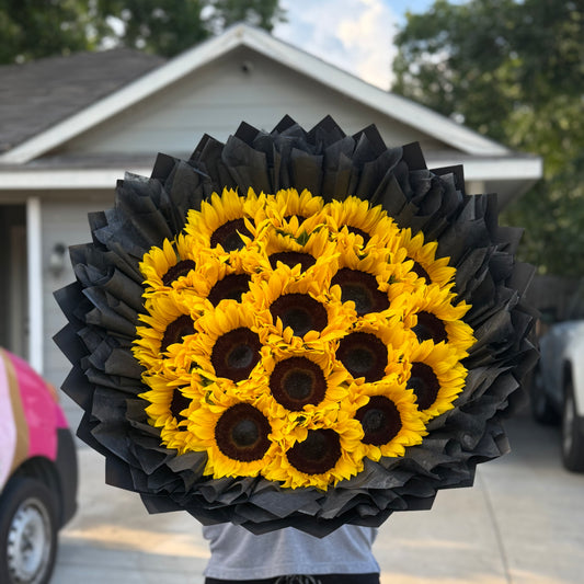 Ramo de 24 girasoles 🌻