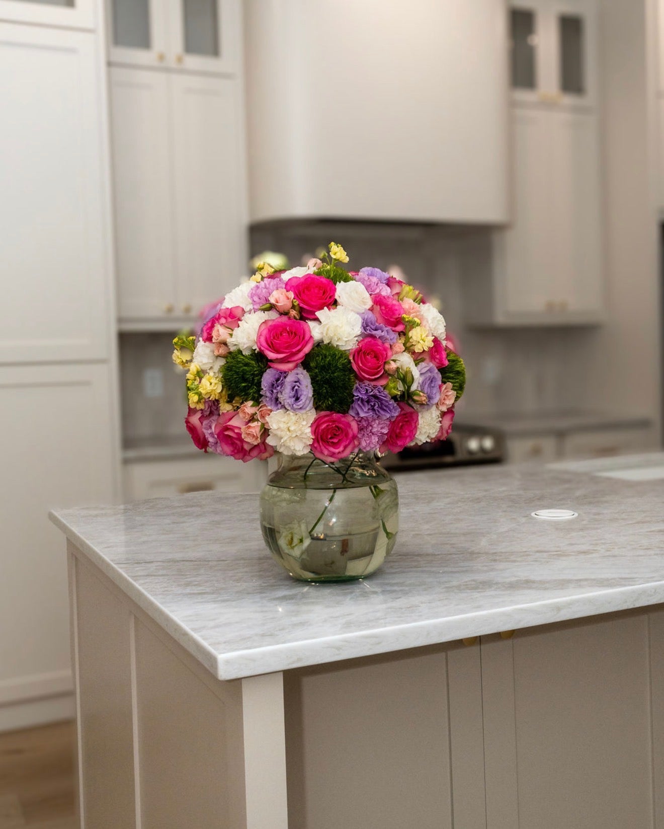 Flores surtidas 🌸 base de crystal