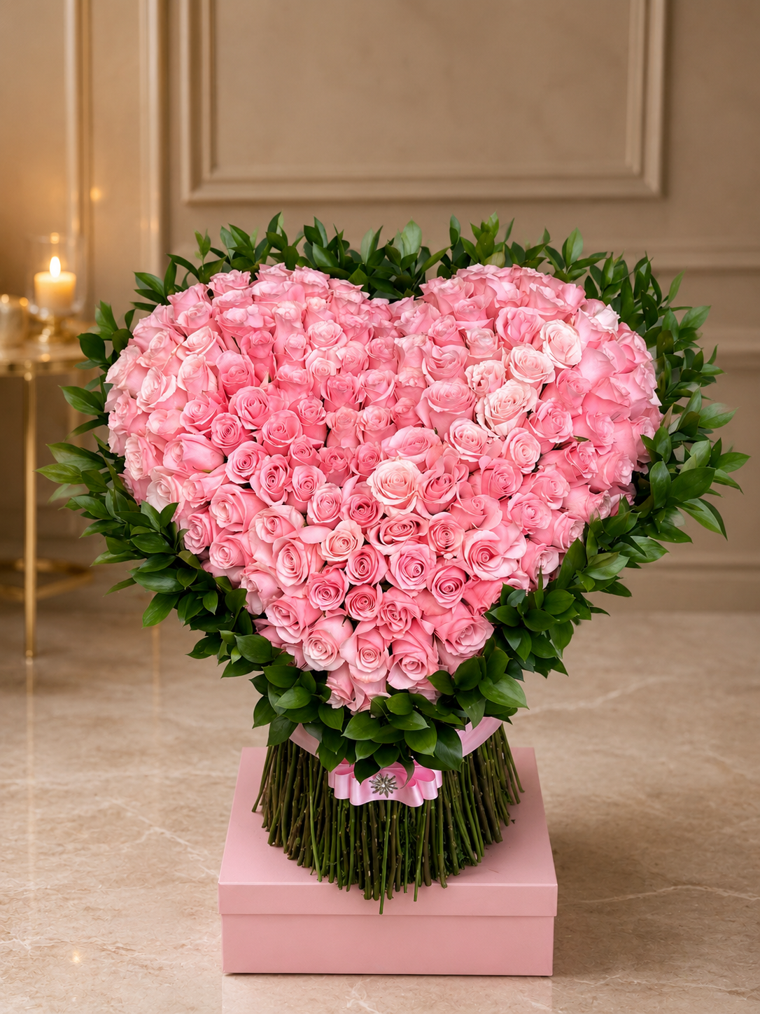 Corazón de rosas 🌹