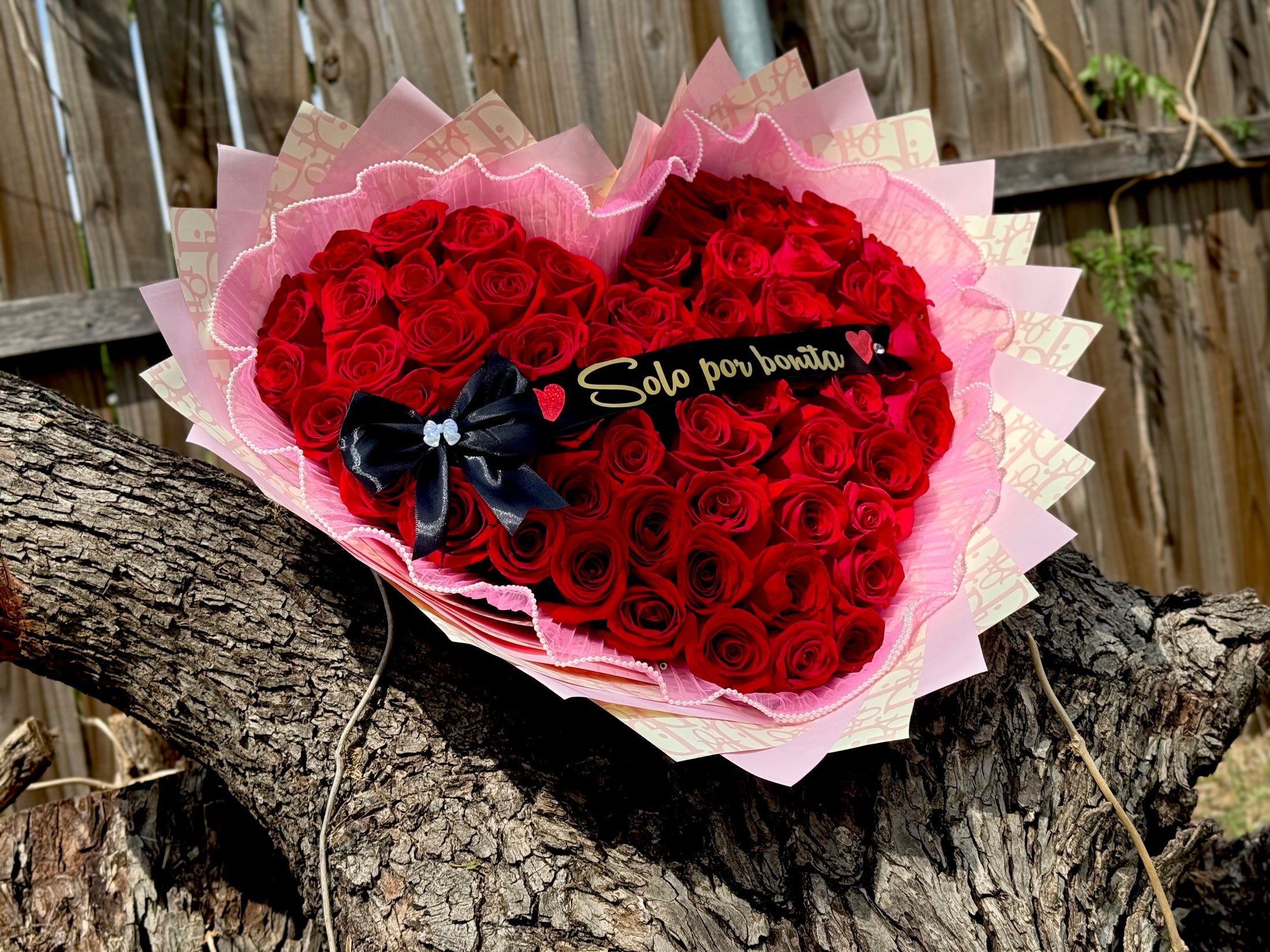 Ramo de corazón 🌹