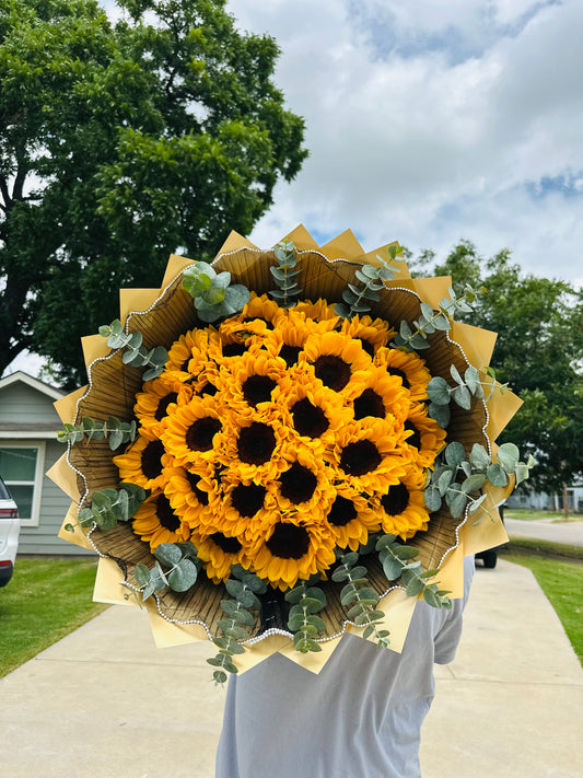 Ramo de girasoles