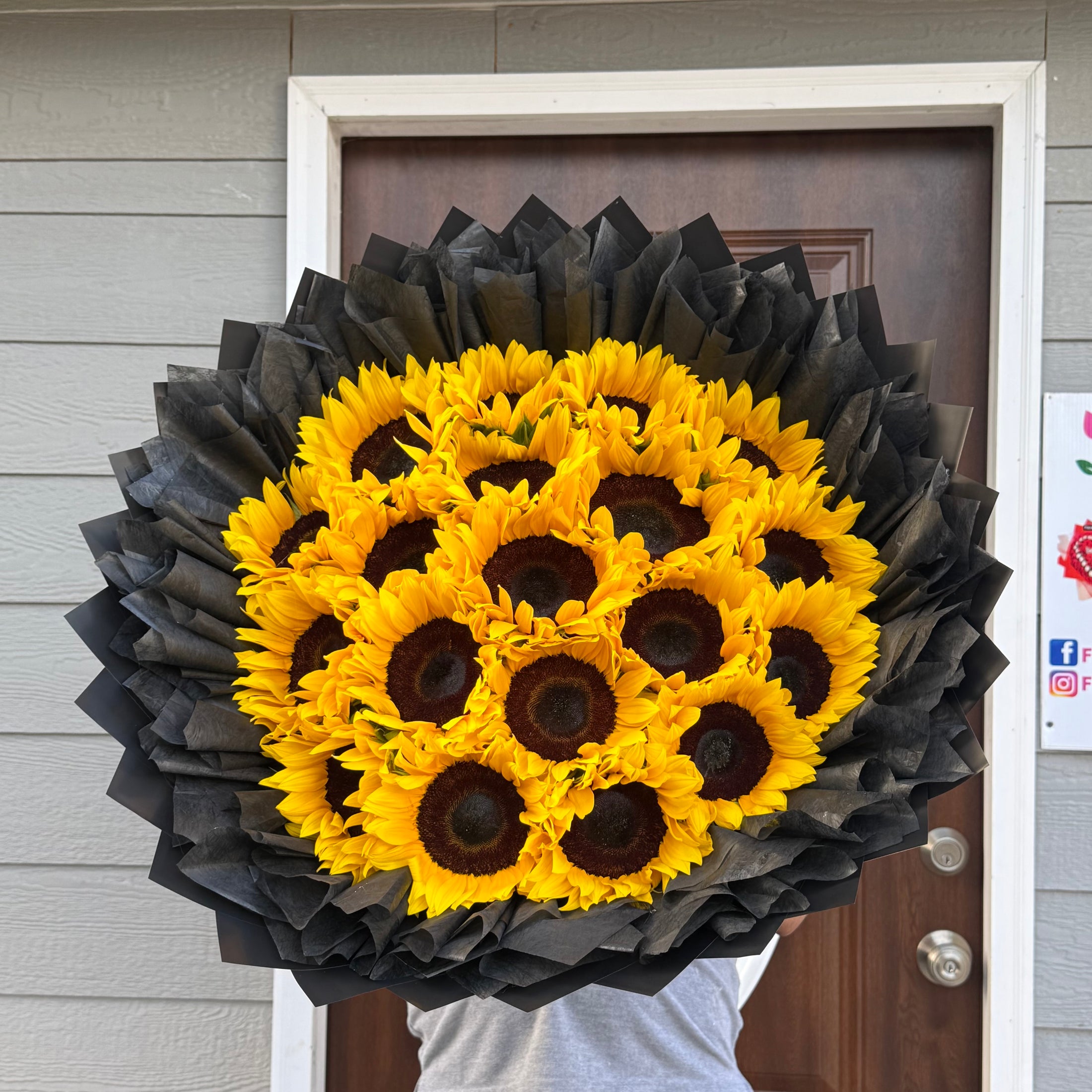 Ramo de 24 girasoles 🌻