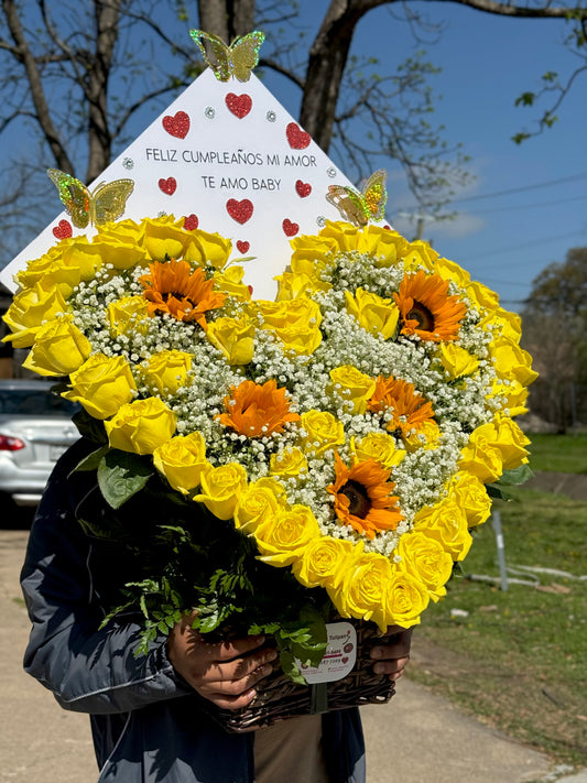 Arreglo de corazón 🌼