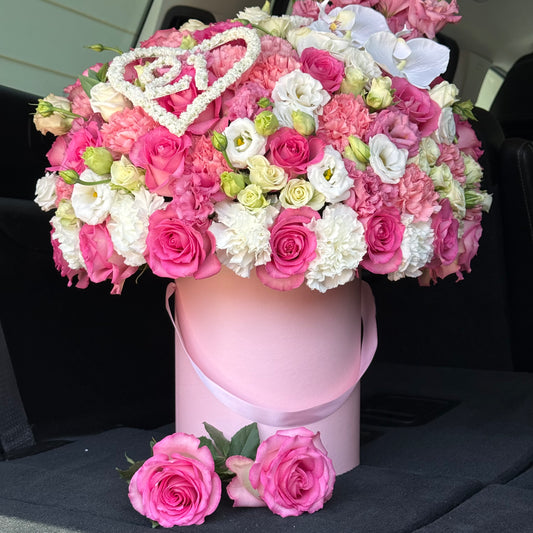 Caja de flores surtida🌸💕