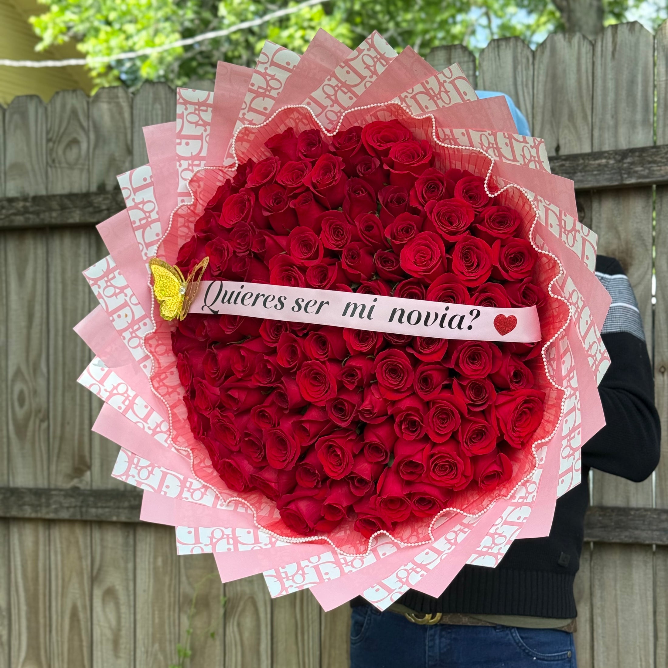 Ramo buchon de rosas rojas 🌹