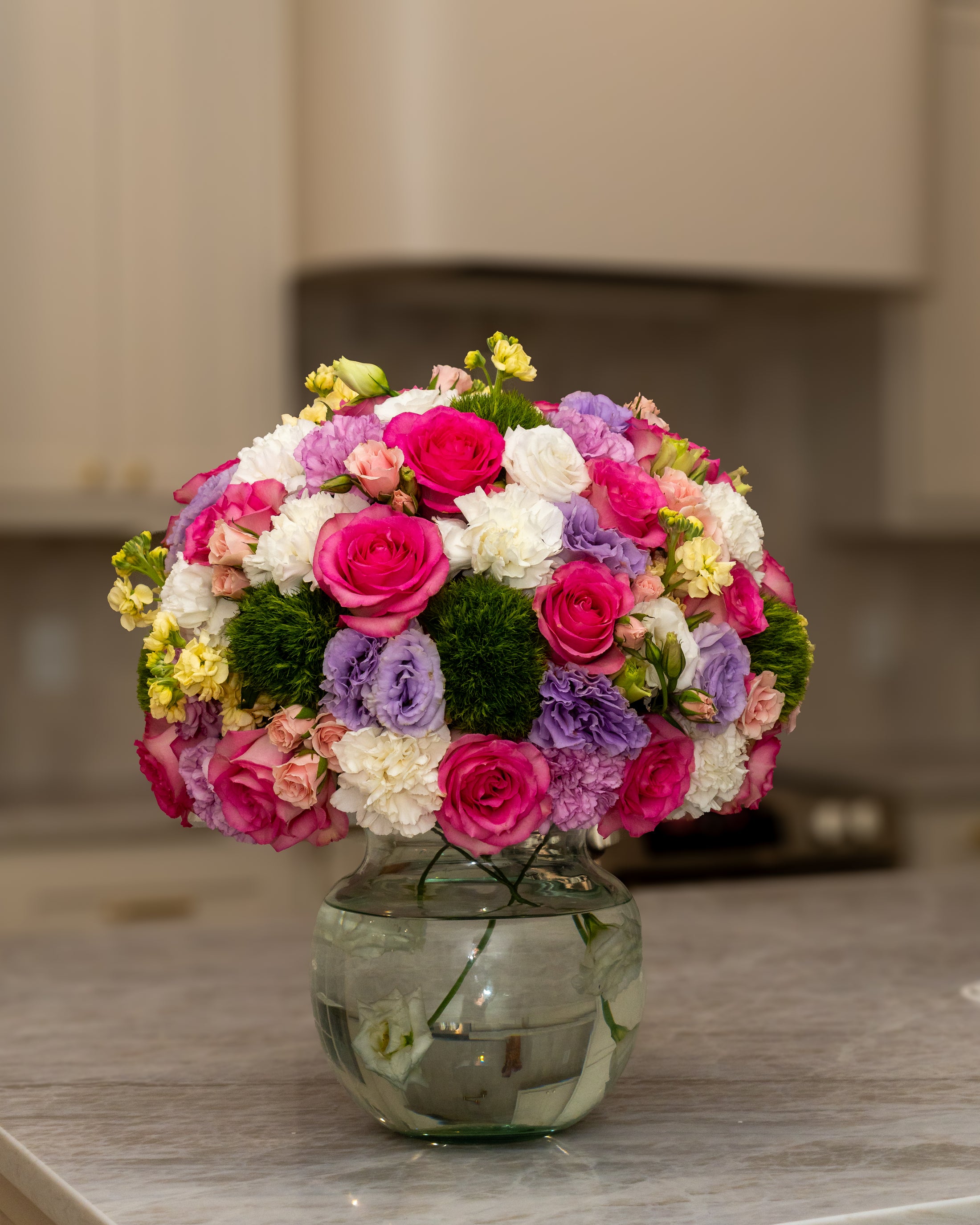 Flores surtidas 🌸 base de crystal