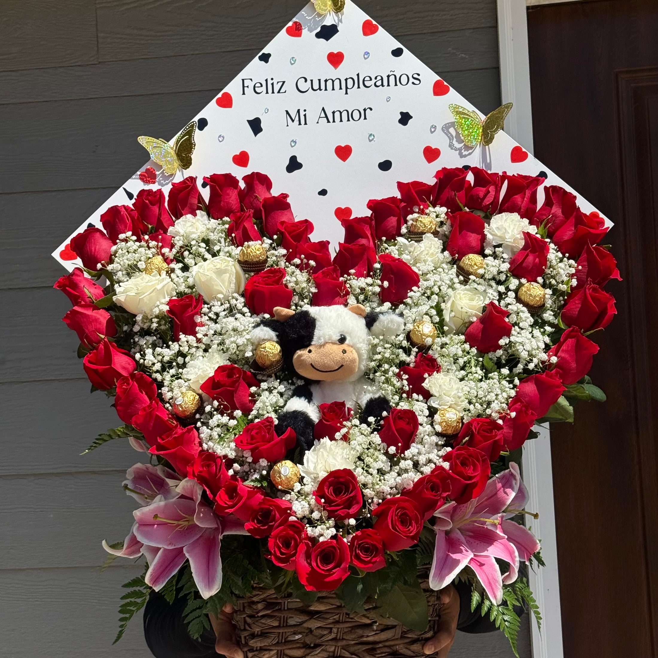 Corazón con oso