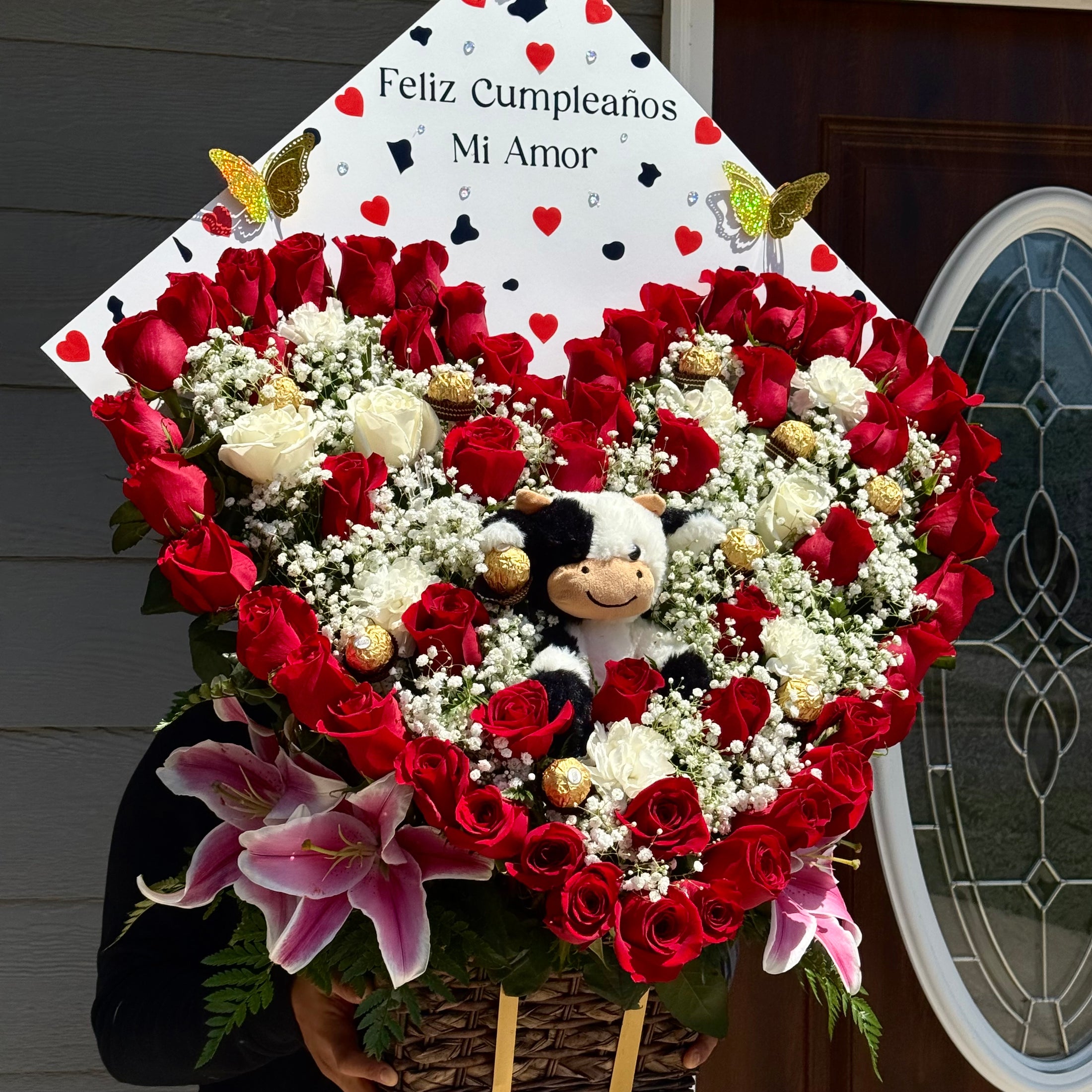 Corazón con oso