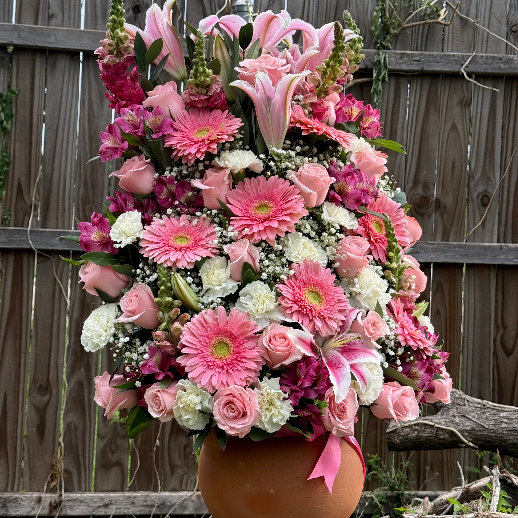 Arreglo en Ollita 💕🌸🌹