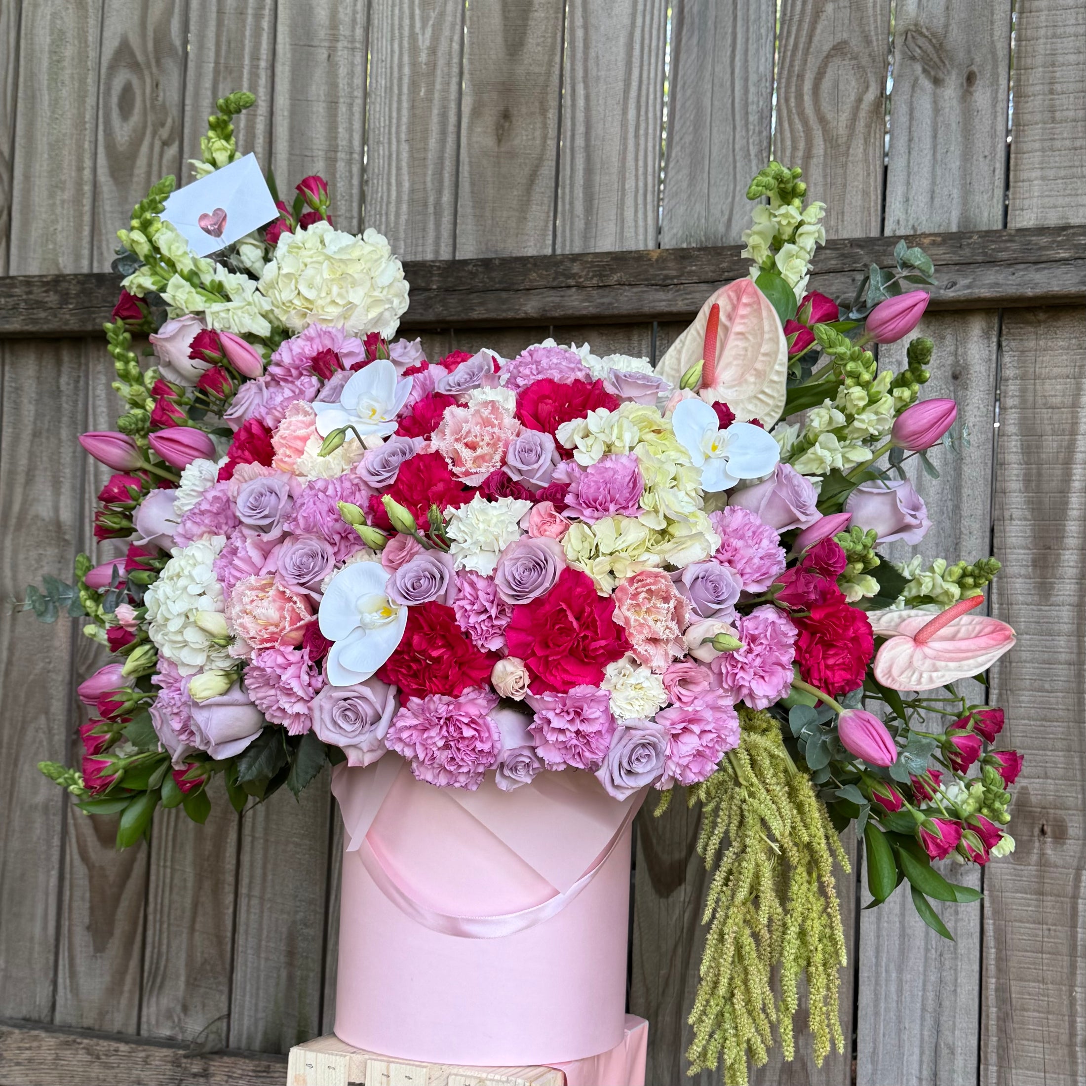 Caja de flores surtidas