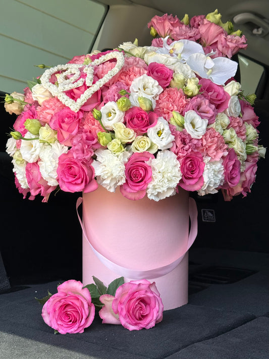 Caja de flores surtida🌸💕