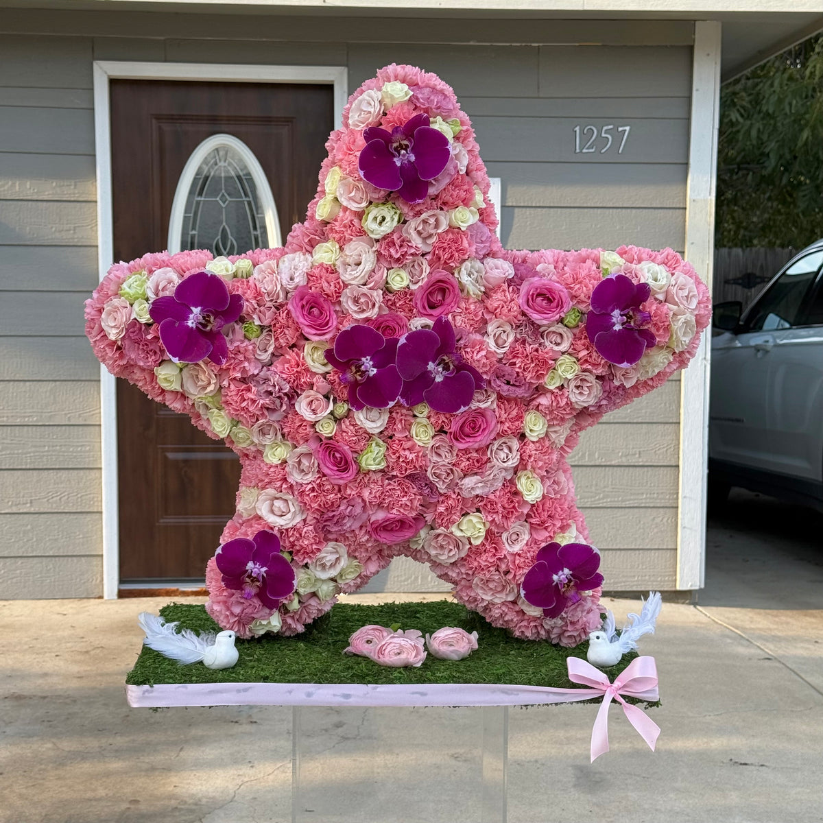 🌸 Estrella de Amor Rosa